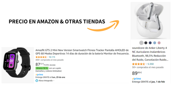 Oferta express liquidación - Pack Smartwatch® + Auriculares®